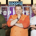 Yayo Daporta, Alberto Chicote y Susi Díaz forman el jurado de la segunda temporada del programa de A-3 'Top chef'.