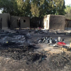 Casas arrasadas tras un ataque de Boko Haram en Camerún, el pasado 13 de febrero.