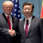 Trump y Xi Jinping, el pasado 8 de julio, en Hamburgo.