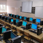 Sala de informática del Colegio Jesuitas.