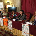 Acto de presentación de  la IV Carrera Solidaria ‘Corre por la Vida’ de la Asociación de Lucha Contra la Leucemia y Enfermedades de la Sangre.