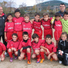 Formación del equipo del Naraya que milita en la 1.ª División Provincial Benjamín.