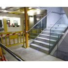 Imagen reciente de las obras del aparcamiento.