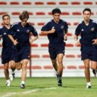 La selección entrena antes de viajar hacia Dubai para jugar la semifinal