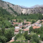 Panorámica tomada ayer en las inmediaciones de la localidad de Los Barrios de Luna.