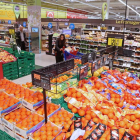 Fruta en un hipermercado Carrefour.