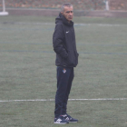 Carlos Terrazas elogió el trabajo de cantera que está llevando a cabo la Ponferradina. L. DE LA MATA