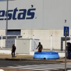 Las antiguas naves de Vestas donde se ubicará el proyecto empresarial de Network Steel