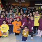 Los jugadores de Baloncesto León no faltaron a una cita que reunió a cientos de aficionados.