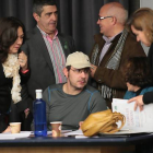 La nueva Junta Directiva, al término de la asamblea extraordinaria.