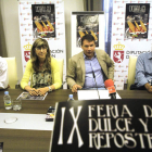 Un momento de la presentación, ayer, en la Diputación.