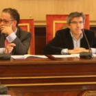 Gema Cabezas, Javier Chamorro, Francisco Fernández y Natalia Rodríguez Picallo, durante la sesión pl
