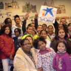 Niños y jóvenes de otros países se dieron cita en la víspera de Reyes para merendar juntos