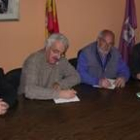 Los trabajadores municipales de Hospital firmaron ayer el convenio colectivo