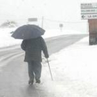 Nieve y madreñas, combinación imprescindible en estas tierras