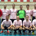 Formación del equipo del Pub Signatura GRS 6, que milita en el grupo 1 de la Liga Antibióticos.