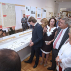 La consejera de Cultura durante la inauguración. WIFREDO GARCÍA