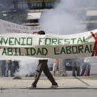 Un momento de una de las huelgas registradas en Castilla y León a lo largo del año. JESÚS