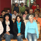 Un momento de la reunión mantenida entre la concejala y las asociaciones de vecinos.