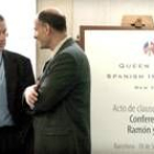 Valentín Fuster  y Juan Carlos Izpisúa hablan en la clausura de las lecturas médicas Ramón y Cajal
