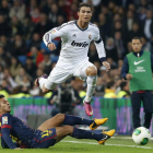 El Madrid se agarra a Cristiano para darle la vuelta a la eliminatoria en el Camp Nou.