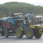 Transporte de uva en Camponaraya en campañas pasadas.