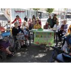 Los mayores quedaron agotados, pero encantados con la actividad.