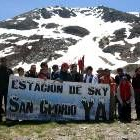 Defensores de San Glorio reivindican la estación en el tradicional descenso que celebran en junio