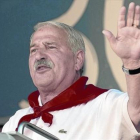 Símbolo 8 José Ángel Fernández Villa, en septiembre del 2009, durante un acto en Madrid.