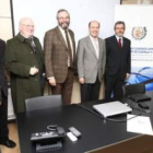 Villarig, tercero por la derecha, con el resto de los presidentes de colegios de médicos.