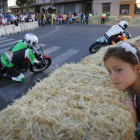 La imagen recoge los entrenamientos del Gran Premio de Velocidad de La Bañeza.