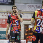 David Fernández y Antonio Martínez son, junto a Juan Castro, los tres grandes goleadores del Ademar. L. PORTELA