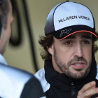 Fernando Alonso, durante el Gran Premio de Melbourne