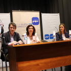 Mª Paz Díez, Juan Martínez Majo, Ana Rosa Sopeña, Sonia García y Mª Carmen Quiñones.