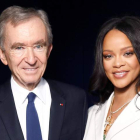 Bernald Arnault y Rihanna.