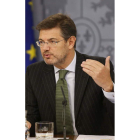El ministro de Justicia, Rafael Catalá.