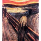 Imagen del lienzo de Munch, «El grito», desaparecido en el 2004