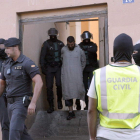 Uno de las seis personas detenidas en Melilla.