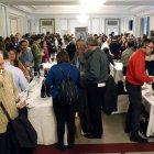 Los salones del Palace fueron el escenario para presentar las nuevas añadas de los vinos del Bierzo. RAQUEL P. VIECO