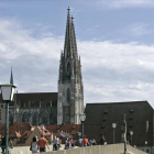 La catedral de la ciudad de Ratisbona, Regensburg en alemán. Alumnos de la escuela dependiente de la Iglesia sufrieron abusos.
