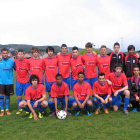 Formación del equipo del Cubillos de categoría juvenil.