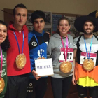 Los ganadores de las categoría femenina y masculina.