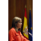 Mato cuando presentó el pacto por la Sostenibilidad del SNS.