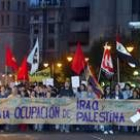La manifestación salió de San Marcelo y finalizó ante la sede de la delegación del Gobierno en León