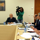 La presidenta de las Cortes de Castilla y León, la benaventana Josefa García Cirac, en una reunión de la Fundación Villalar.