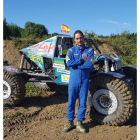 Mirallas con su prototipo Stell Crawler con el que se proclamó campeón. DL