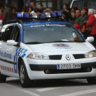Patrulla de la Policía Municipal de Ponferrada.