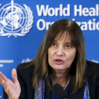 La directora general adjunta de la Organización Mundial de la Salud, Marie-Paule Kieny.