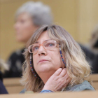 La concejala de IU en Villaquilambre, Elena Fernández. SECUNDINO PÉREZ