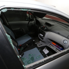 Imagen de archivo del robo en el interior de un coche. L. DE LA MATA